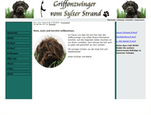 Tablet Screenshot of griffonzwinger-sylt.de